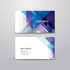 Abstract business card 1 sided template
